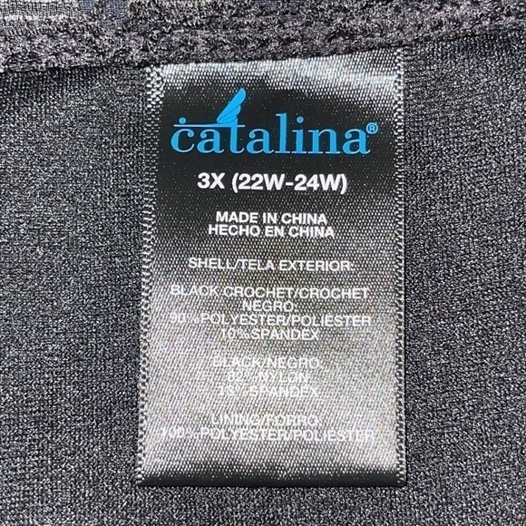 Catalina Black Lace Skirt Swim Bottom - Picture 4 of 4